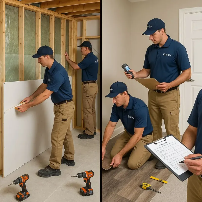 Repairs and Reconstruction process in Cache County, UT